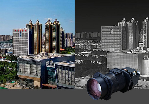 可见和可见 热模块城市监控